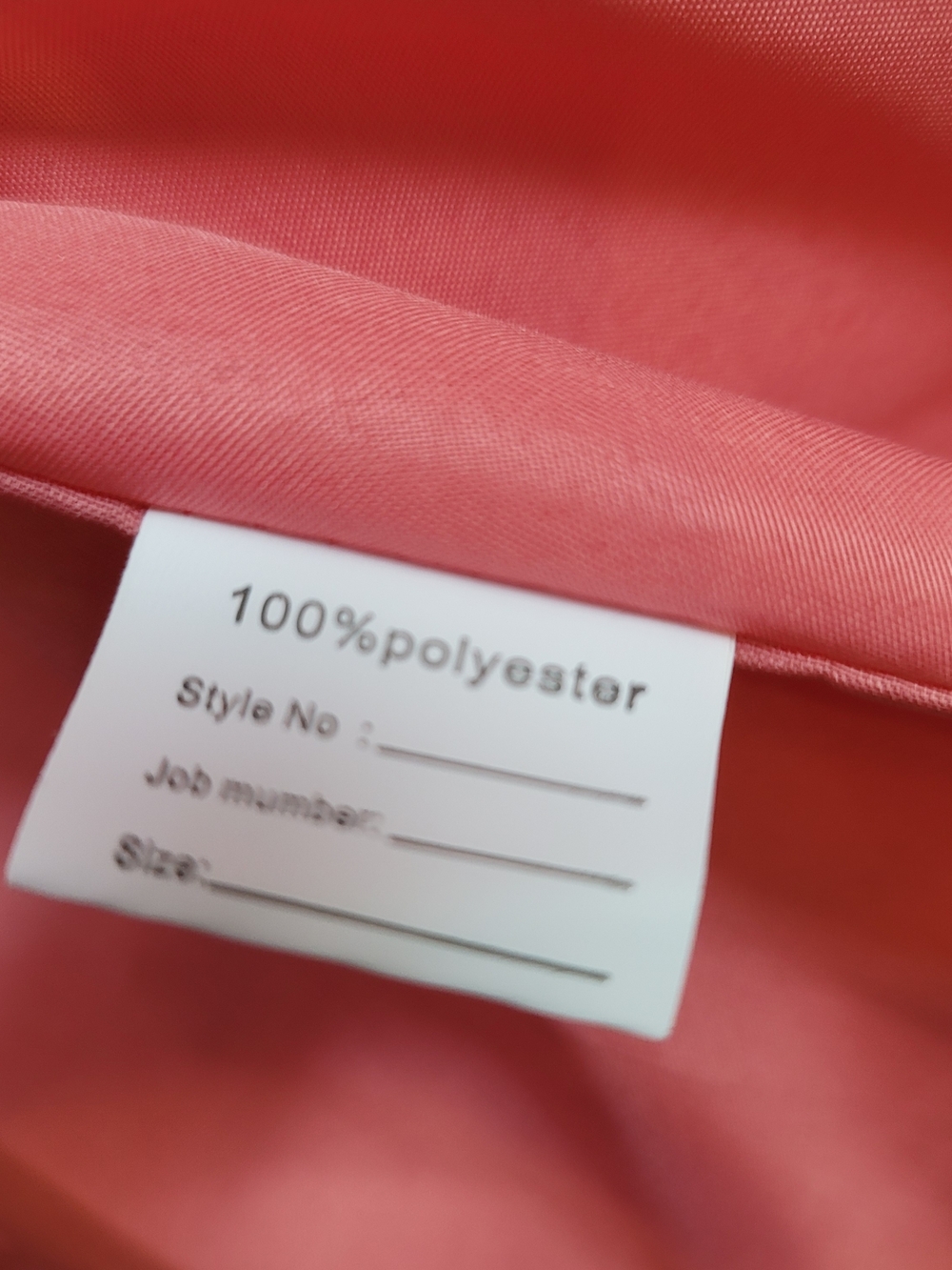 NWT WEAR YOUR LOVE Coral Satin Corseted Formal Gown High Slit Size 22 - Picture 16 of 16
